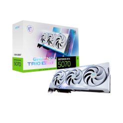 MSI GeForce RTX 5070 GAMING TRIO OC 12GB Graphics Card – White